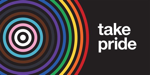 Who is the celebrity ambassador for the Target Take Pride ad?