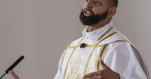 He's a priest, former police officer's son and black: God created Josh Johnson for a time like 'this'