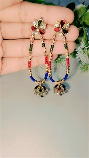 Diy Earring using safety pin 🧷✨| How to make easy earring #shorts #creative #ytshorts #trending #fyp