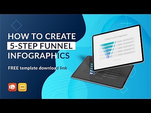 How to Create 5-Step Funnel Infographics in PowerPoint (FREE Template)