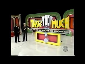 The Price is Right: April 19, 2001 (Debut of That's Too Much!)