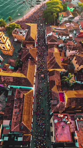 Colors dancing, drums calling, spirits rising, this is Colombia in motion.❤️ #Colombia #ColombianCulture #FolkloreColombiano #BaileColombiano #AIvideo #AIgenerated | Colombia Art & Architecture | Facebook