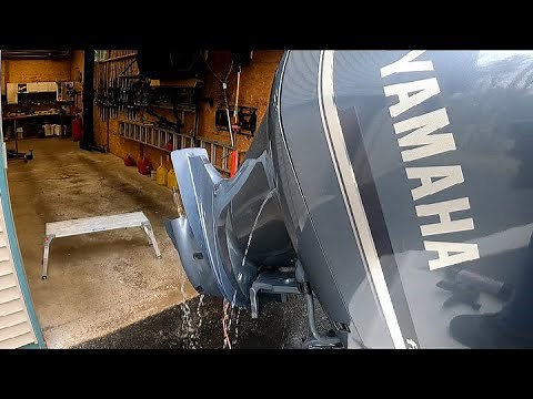 Yamaha remote engine flush install