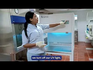 How to operate our laminar flow cabinet YR05268? We show you!