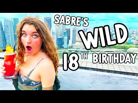 SABRE'S 18th BIRTHDAY *dream overseas holiday* w/Norris Nuts