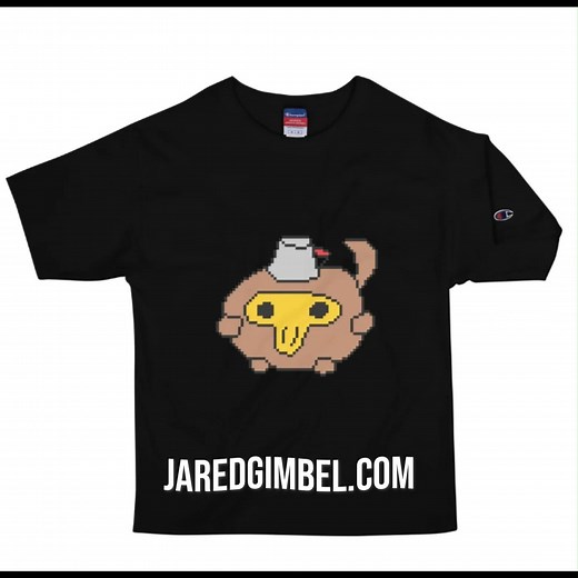 Captain Monkey Buckethead from "Kaverini: Uvira" now in the merch store! Watch for a geography lesson you don't want to miss! (Yes, the "lesson" is actually in the game. Imagine the look on my face when I wrote those lines!) Buy the shirt NOW at jaredgimbel.com! | Jared Gimbel