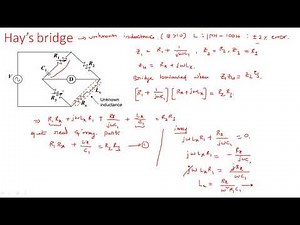 Hay's bridge | Circuit | Electrical Instruments ( EIM ) | Lec - 49
