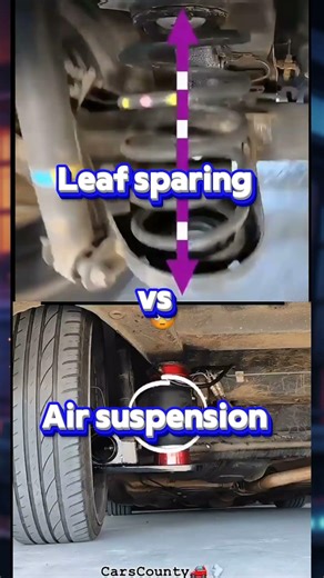 Coil Springs vs Air Suspension: Which is better? 🤔 #shorts