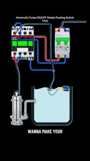 Automatic Pump ON/OFF Simple Floating Switch Guide