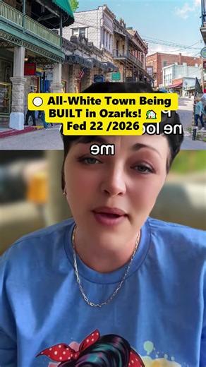 ⚪ All-White Town Being BUILT in Ozarks! 🏡 #ozarks #segregation #news #politics #usa