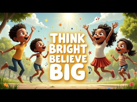 Think Bright, Believe Big | Positive Mindset for Kids