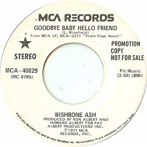 Wishbone Ash - Goodbye Baby Hello Friend