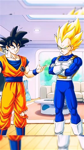 GOKU VS VEGETA COMEDY #anime #comedy #manga #reels #goku #gokuvsvegeta #trends