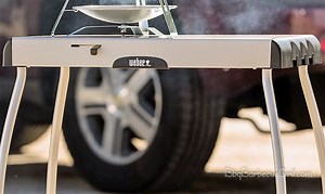Weber Portable Charcoal Table: The table to go anywhere with your grills - BBQ, Grill