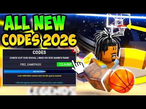 *NEW* ALL WORKING BASKETBALL LEGENDS CODES MARCH 2026 - Roblox Basketball Legends Codes 2026