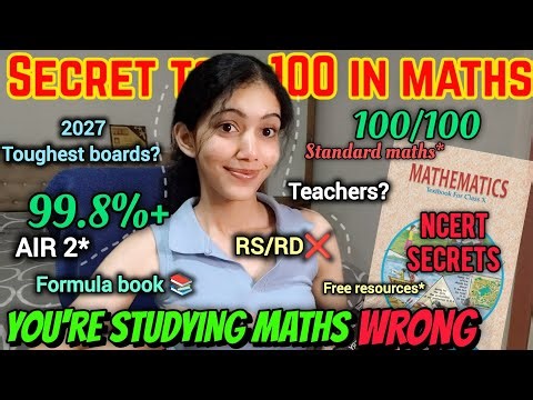 BHRAMASTRA PLAN to score 100/100 in Maths 2027!