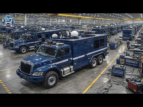 How a Mobile Command Vehicle Is Built — Inside the Upfit Factory | Full Process