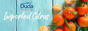 Duda Farm Fresh Foods Launches Imported Citrus