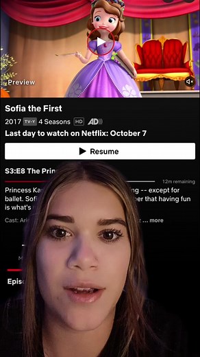 ain’t no way. #netflix #sophiathefirst #viral #foryourpage #ilovesophiathefirst