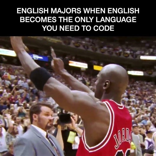 English Major AI Meme