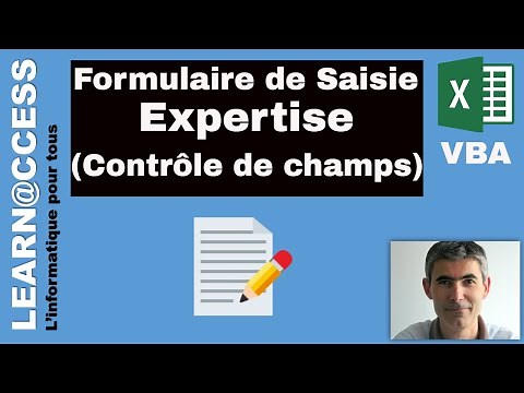 VBA - Formulaire Saisie Expertise - Format des Champs
