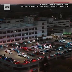 For five minutes, emergency vehicles were lit up as part of a tribute to health care workers at Lake Cumberland Regional Hospital in Kentucky. https://cnn.it/2KeA3u3 | CNN
