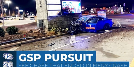 See GSP pursuit that ended in fiery crash