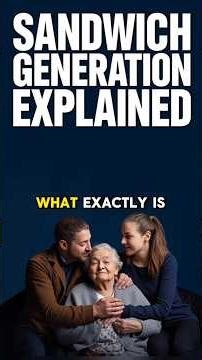 SANDWICH GENERATION EXPLAINED❤️ Psychology of Struggling Gen Xers Caring for Aging Parents at Home!