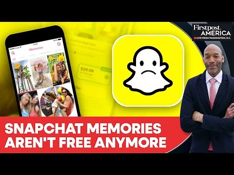 Snapchat To Start Charging Users for “Memories” Storage; Faces Backlash | Firstpost America | N18G