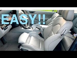 BMW E46: seat swap in under 4 minutes. New manual M3 seats!