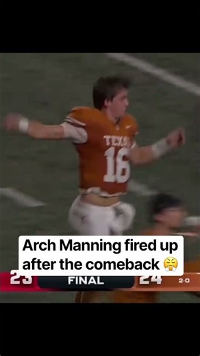 ARCH LEADS 20-PT COMEBACK VS. OSU 🤘