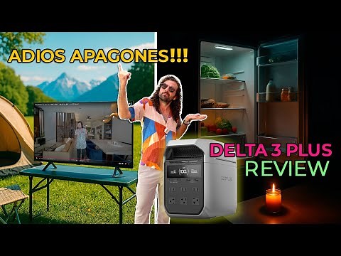 Revisamos el EcoFlow DELTA 3 PLUS. NUEVAS funciones y MAYOR capacidad! Así funciona! 💡🔥