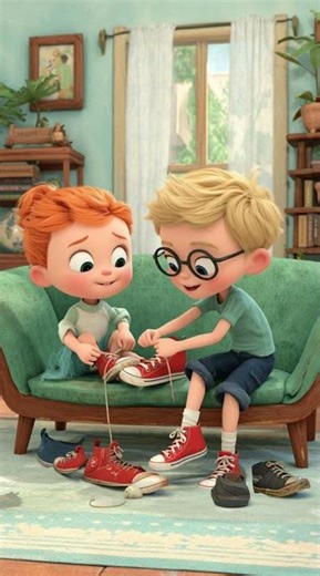 Why We Keep Our Shoes Tied! 👟🎀