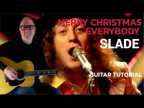 Merry Christmas Everybody - Slade guitar tutorial