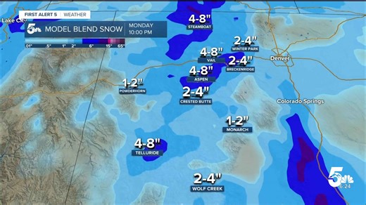 New powder and arctic cold on Colorado's ski slopes this weekend