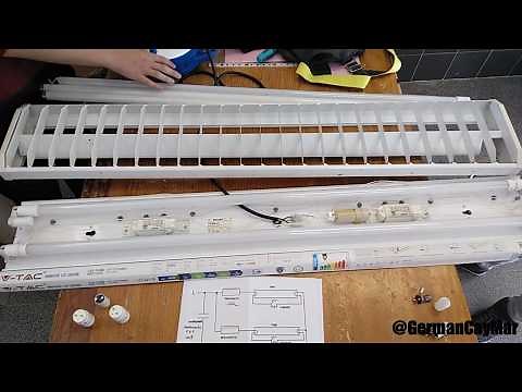💡CAMBIAR a LED* tubos fluorescentes (conexión directa y por un lateral) | ⚡️TUTORIAL* ✅