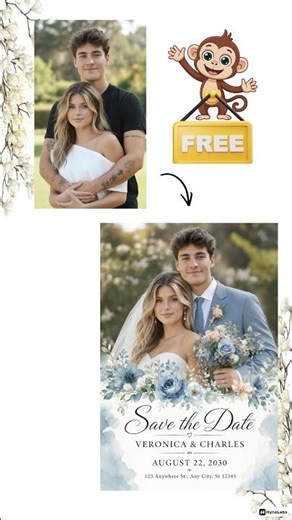 Create Your wedding invitation in free✨❤️