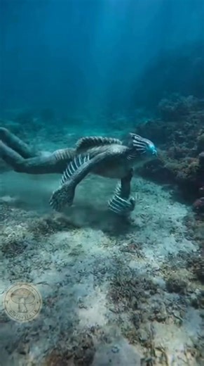 En las profundidades del arrecife de Tialon, donde la luz apenas roza el fondo marino, habita una criatura que los pescadores llaman Náyren, el guardián del silencio. Dicen que aparece solo cuando el mar está en calma, nadando entre los corales con movimientos tan suaves que parece parte del agua misma. Hace siglos, fue un humano: un buzo que juró proteger el arrecife de quienes lo destruían. Los antiguos dioses del océano escucharon su promesa… y la cumplieron de forma eterna. Lo transformaron 
