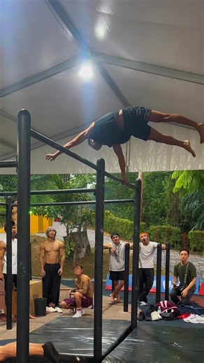 One-Arm Planche Hold on the Bar