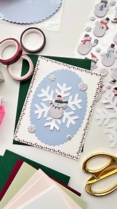 1.4K views | Snow much fun! ☃️ This DIY snowman card is the perfect festive craft to spread holiday cheer and a little bit of magical mail. Grab all the supplies you need to make it merry and bright at your nearest Paper Source or via the link below. https://papersource.visitlink.me/KnfzBp #cardmaking #holidaycards #papercrafts #christmascrafts #christmascards #envelopeart #papersource | Paper Source | Facebook