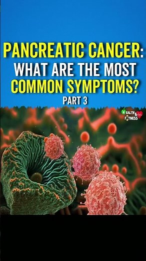 It Is One Of The Most Common Symptoms Of Pancreatic Cancer