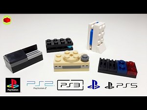 Build LEGO All Playstation Publications (Easy Tutorial)