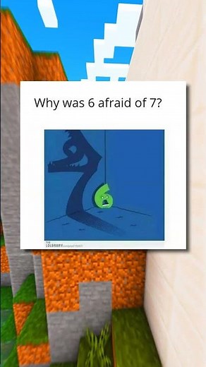 Why's 6 afraid of 7 finally explained #shorts
