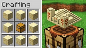 Minecraft, but you can Craft Structures!