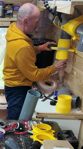 Small Workshop 3D Printed Dust Extraction + FULL BUILD