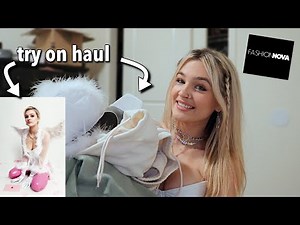 a very EXTRA Fashion Nova Try on Haul