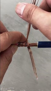 How To Make A Cross-Lock Wire To Wire Joint | Smart Electrical Wiring Trick #shortvideo #wireworks