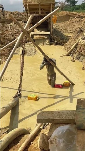 The whole process of extracting gold！！