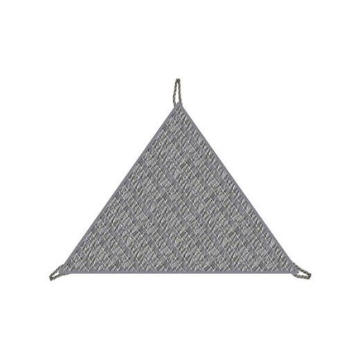Coolaroo 3m Triangle Riverstone Ready-To-Hang Shade Sail