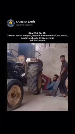 KAMERA ŞAHİT on Instagram: "Biyomekanik aşırı yük❗ Tarımsal bir aracın ön kütlesini kaldırmak için standart mekanik veya hidrolik kaldırma ekipmanları yerine, zemin seviyesindeki bir kişinin bacaklarını "canlı destek sütunu" olarak kullandığı son derece tehlikeli bir yöntem denenmektedir. İnsan iskelet ve kas sistemi, tonlarca ağırlıktaki bir traktörün oluşturduğu dikey basınç kuvvetini (compressive force) ve statik yükü güvenle tolere edebilecek yapısal mukavemete sahip değildir. Olası bir kas 